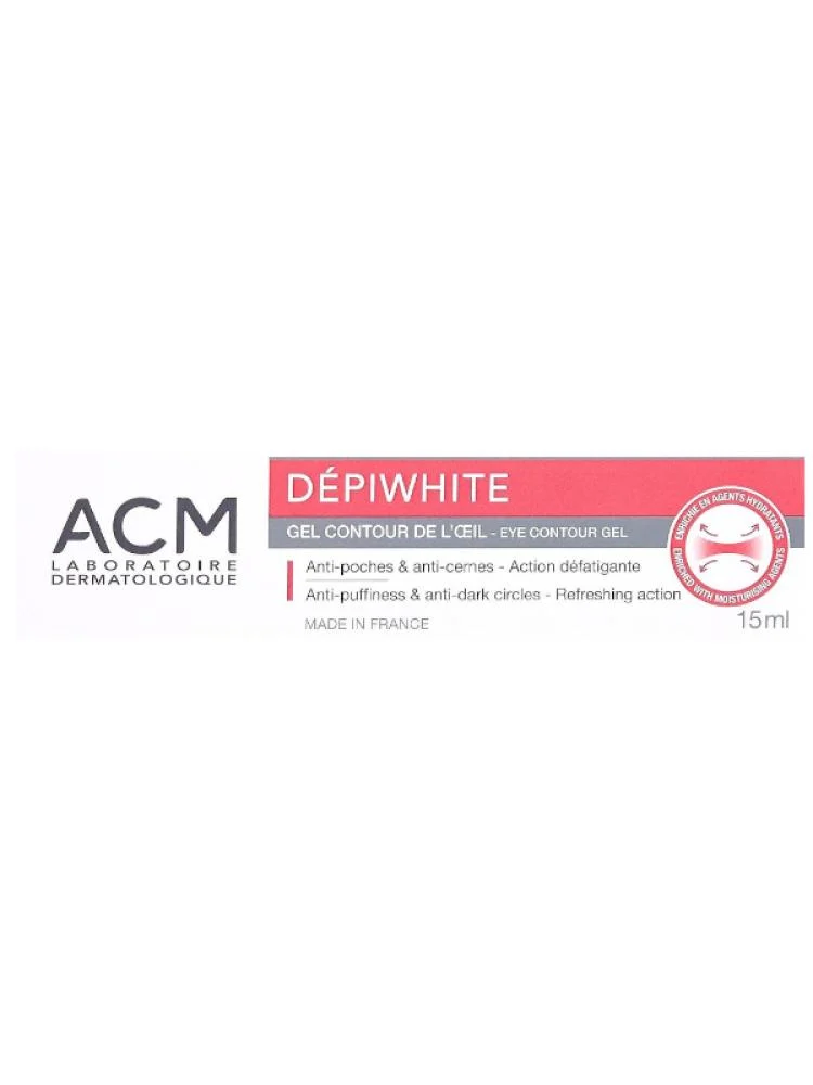جل محيط العين ديبي وايت مضاد للانتفاخات والهالات السوداء من acm اي سي ام , 15 مل