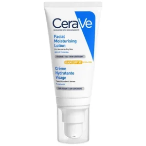 كريم مرطب للوجه بعامل الحماية من الشمس 30 SPF من سيرافي , 52 مل