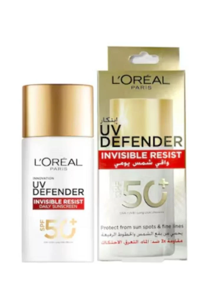 واقي شمس يوفي ديفيندر إنفيزيبل SPF50+ من لوريال باريس 50 مل.