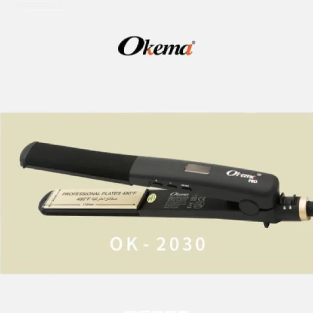 سيراميك تمليس للشعر بتقنية الايونات من اوكيما - OK-2030